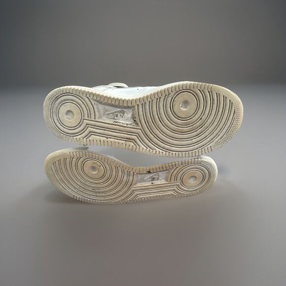 Nike AF1 Mid High Tops White Size 12 - Picture 8 of 9